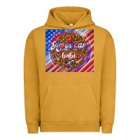 Pigment Peanut Butter American babe Urban Hoodie - TumblerDesignByShophia
