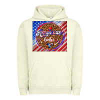 Pigment Pistachio American babe Urban Hoodie - TumblerDesignByShophia