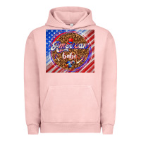 Pigment Salmon American babe Urban Hoodie - TumblerDesignByShophia