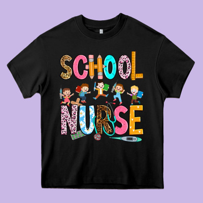 Heavy Core Tee school nurse