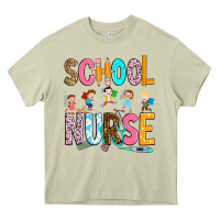 Mossy school nurse Heavy Core Tee - RanaPortraitStore