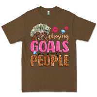 Cacao chasing goals not people Premium Tee - texasbilliewilder