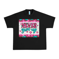 Black never give up Urban Heavy Tee - JahusDesignShop
