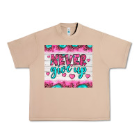 Burro never give up Urban Heavy Tee - JahusDesignShop