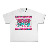 Lunar Rock never give up Urban Heavy Tee - JahusDesignShop