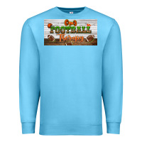 Ocean Blue football therapy license plate Premium Sweatshirt - BundleAndBundleShop