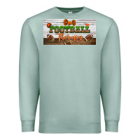 Seafoam football therapy license plate Premium Sweatshirt - BundleAndBundleShop