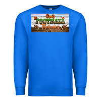 True Royal football therapy license plate Premium Sweatshirt - BundleAndBundleShop