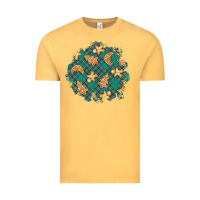 Vintage Mustard christmas gingerbread cookies patch Vintage Tee - BundleAndBundleShop