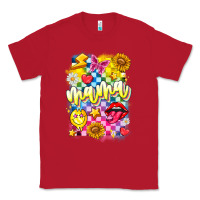 Red Mama Classic Tee - CowhideDigitalArt