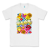 White Mama Classic Tee - CowhideDigitalArt