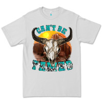 Dove Grey cant be tamed Premium Tee - texasbilliewilder