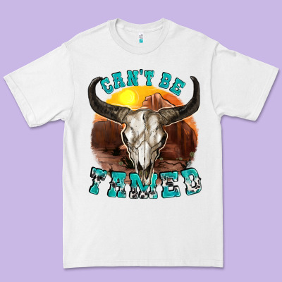 Cant Be Tamed Premium Tee Designed By Texasbilliewilder