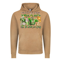 Vintage Camel Just a Girl who Loves Saint Patrick's Day Vintage Hoodie - RacoonDesign