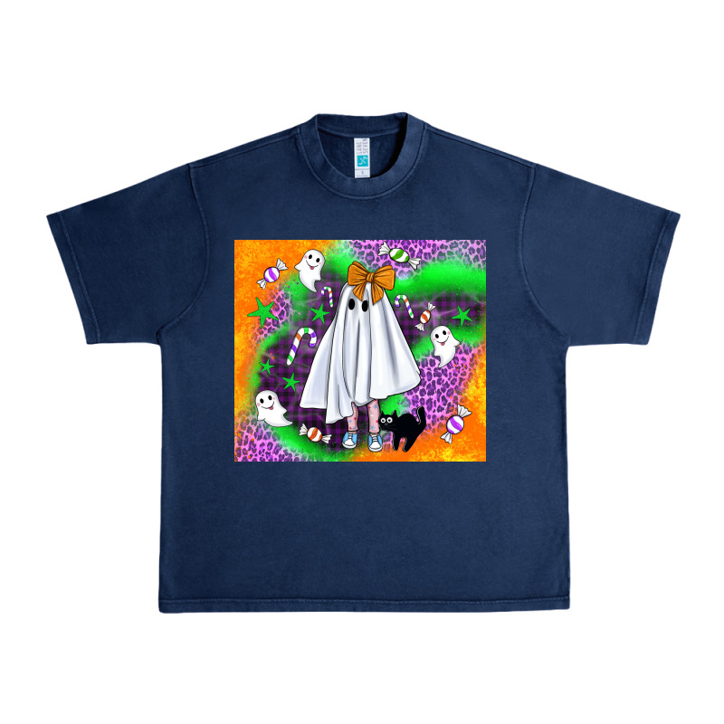 Cute Ghost Halloween Tumbler Urban Heavy Tee by BundleAndBundleShop | Teevron