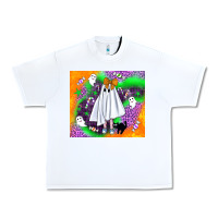 White cute ghost halloween tumbler Urban Heavy Tee - BundleAndBundleShop