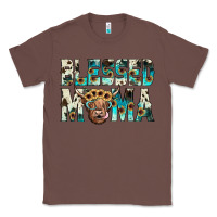 Chestnut blessed mama Classic Tee - JahusDesignShop