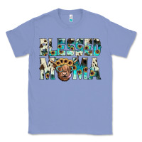 Colony Blue blessed mama Classic Tee - JahusDesignShop