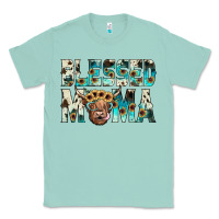 Seafoam blessed mama Classic Tee - JahusDesignShop