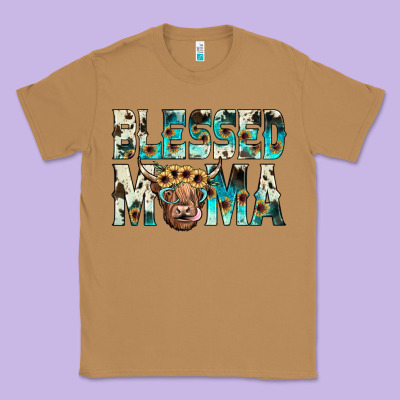 Blessed Mama Classic Tee Designed By Jahusdesignshop