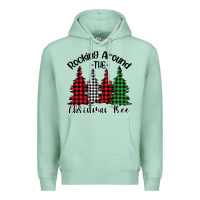 Seafoam Rockin' Around The Christmas Tree Premium Hoodie - Bettercallsaul