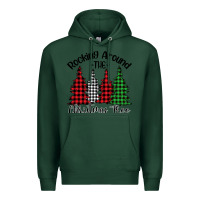 Sports Green Rockin' Around The Christmas Tree Premium Hoodie - Bettercallsaul