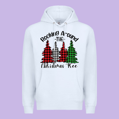 Rockin' Around The Christmas Tree Premium Hoodie Designed By Bettercallsaul