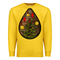 Lemon christmas  teardrop Premium Sweatshirt - BundleAndBundleShop