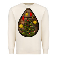 Sandshell christmas  teardrop Premium Sweatshirt - BundleAndBundleShop