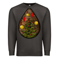 Smoke christmas  teardrop Premium Sweatshirt - BundleAndBundleShop
