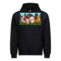 Black cute farm animals Urban Hoodie - TumblerDesignByShophia