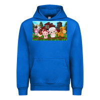 Cute Farm Animals Urban Hoodie | Teevron