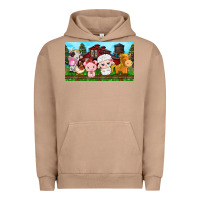 Pigment Burro cute farm animals Urban Hoodie - TumblerDesignByShophia