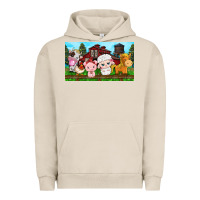 Pigment French Oak cute farm animals Urban Hoodie - TumblerDesignByShophia