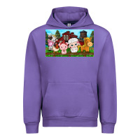Tulip cute farm animals Urban Hoodie - TumblerDesignByShophia