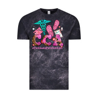 Cloud Black cca  continuing care assistant with crocs Vintage Tee - AdoDesignShop