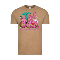 Vintage Coffee cca  continuing care assistant with crocs Vintage Tee - AdoDesignShop
