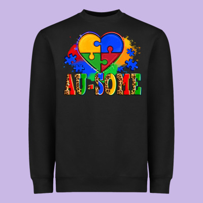 Autism Au Some Tribe Heavyweight Sweatshirt Designed By Adodesignshop