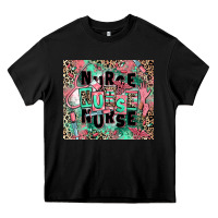 Black nurse Heavy Core Tee - RanaPortraitStore