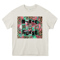 Cream nurse Heavy Core Tee - RanaPortraitStore
