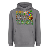 Storm One Lucky Teacher St. Patricks Heavyweight Hoodie - BundleAndBundleShop