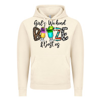 Vintage Artic girl's weekend booze & besties Vintage Hoodie - CowhideDigitalArt
