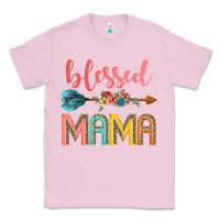 Bubblegum Pink blessed mama Classic Tee - JahusDesignShop