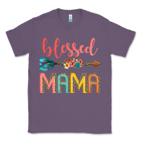 Lavender blessed mama Classic Tee - JahusDesignShop