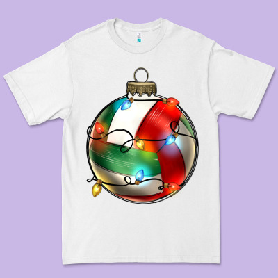 Christmas  Volleyball Premium Tee Designed By Zillion Design Studio