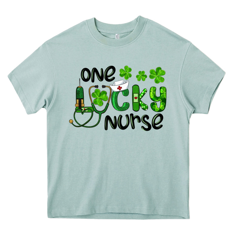 One Lucky Nurse Heavy Core Tee by RanaPortraitStore | Teevron