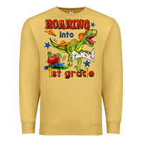 Antique Gold roaring into 1st grade Premium Sweatshirt - BundleAndBundleShop