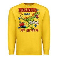 Lemon roaring into 1st grade Premium Sweatshirt - BundleAndBundleShop