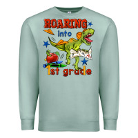 Seafoam roaring into 1st grade Premium Sweatshirt - BundleAndBundleShop