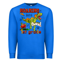 True Royal roaring into 1st grade Premium Sweatshirt - BundleAndBundleShop